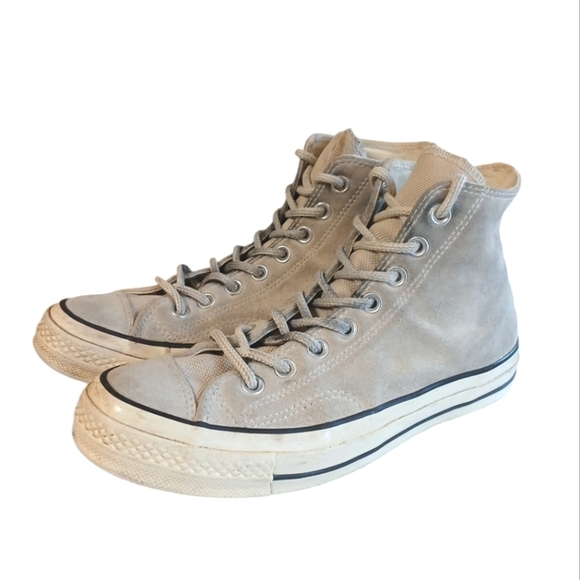 Converse Suede Chuck Taylor All Star High Top Sneakers Women's size 8.5-9 - Picture 12 of 12